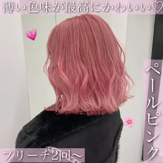 ミディアム カラー パーマ ヘアアレンジ メンズ キッズ ネイル マツエク・マツパ 💕トレンドうる艶髪 💕TUNE銀座のヘアスタイル