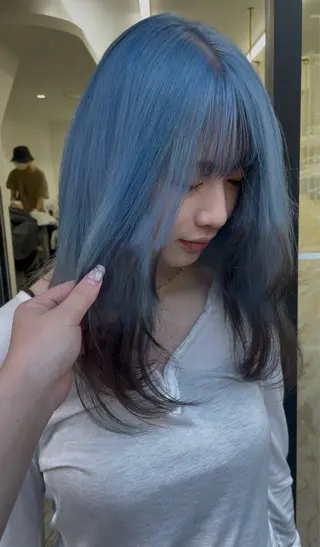 セミロング Hiroka / NANAのヘアスタイル
