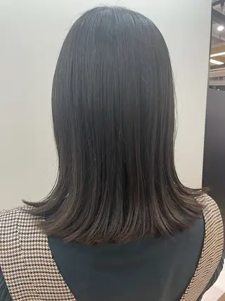 セミロング カラー TheEctilo 江坂Yoshimi✨のヘアスタイル