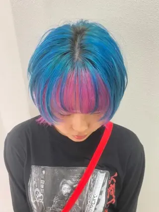 ショート カラー 【メンズ特化美容師】 Toma🎯のヘアスタイル