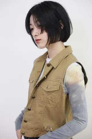 ミディアム カラー BASSA 下井草店のヘアスタイル