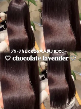 ロング カラー Ami♡表参道/艶髪 ピンク/盛れカットのヘアスタイル