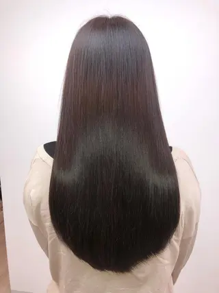 ロング カラー 髪質改善特化 ESSENCIAのヘアスタイル