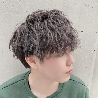 カラー メンズ メンズ縮毛矯正 ♠️店長下平隼人のヘアスタイル