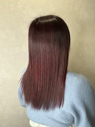 セミロング エクステ*美髪サロン KR2S河内長野店長のヘアスタイル