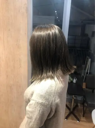 ミディアム 縮毛矯正の達人 ☆ 松本のヘアスタイル