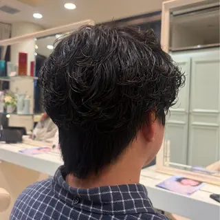 メンズ 🩵Ash池袋メンズ パーマ/Yui 🩵のヘアスタイル