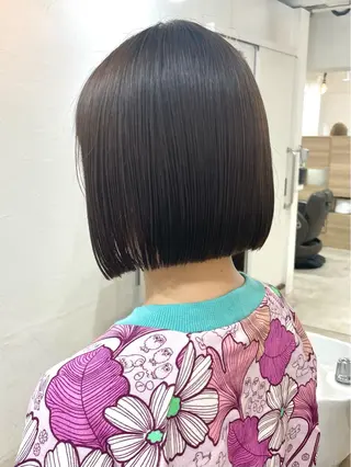 ショート 髪質改善 縮毛矯正/ レイヤー/銀座/本木のヘアスタイル