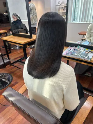 セミロング 大西 涼のヘアスタイル