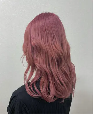 セミロング カラー ヘアアレンジ like みやびのヘアスタイル