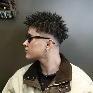 ショート パーマ メンズ 💈PRO SHOP WAVE 望愛💈のヘアスタイル
