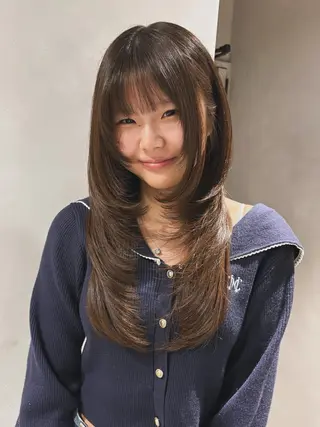 ロング Juna✂️ レイヤー / ボブのヘアスタイル