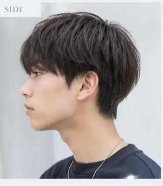 カラー メンズ イズ ミのヘアスタイル