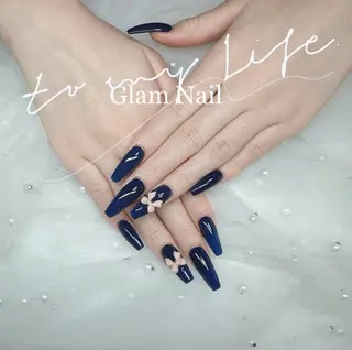 ネイル rina 💖長さ出し専門の店のネイルデザイン