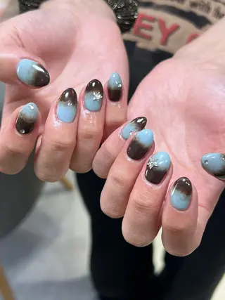 ネイル Hata nail 🎀個性派ニュアンスのネイルデザイン
