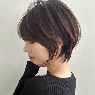 ショート 朝ラク/大人ショート /銀座/若狭真央のヘアスタイル