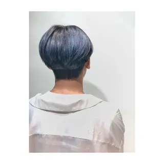 カラー メンズ 中野 竜介のヘアスタイル