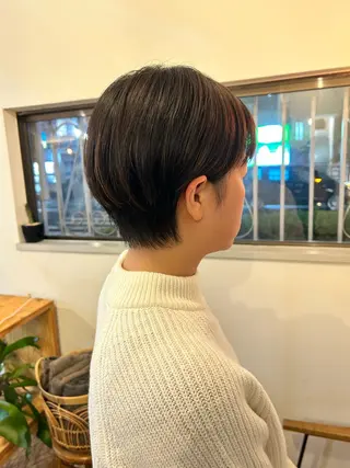 ショート 透明感カラー 美髪矯正💎momoのヘアスタイル