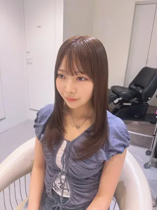 セミロング カラー 💎透明感カラー特化 💎TAISEIのヘアスタイル