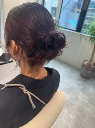 ミディアム 夜23時まで予約🉑 reverieあきらのヘアスタイル