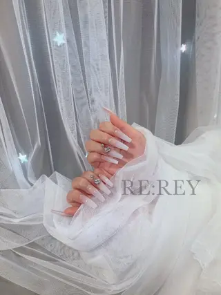 ロング RE REYのネイルデザイン