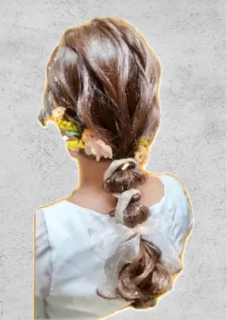 ロング ヘアアレンジ hair&make nookのヘアスタイル
