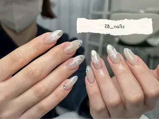 ロング トゥー フエンのネイルデザイン