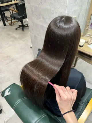 カラー 💕韓国艶出しヘア /HARUKAのヘアスタイル