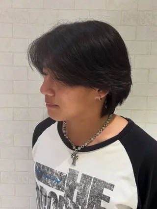 メンズ 新開 羽音のヘアスタイル
