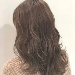 カラー ロング 縮毛矯正/ワンカラー モデル募集🫧田村のヘアスタイル