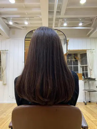 ロング ショート& パーマ　坂本のヘアスタイル