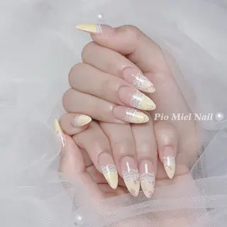 ネイル HANA 長さだしのネイルデザイン