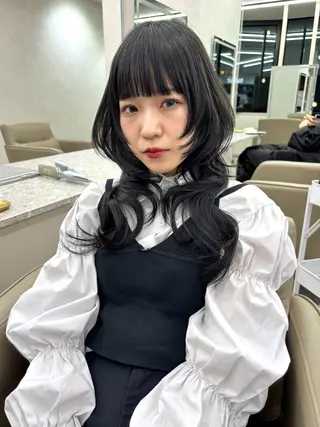 ロング カラー レイヤー/透明感 カラー💘akariのヘアスタイル