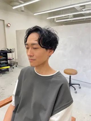 メンズ 田中 恭子のヘアスタイル