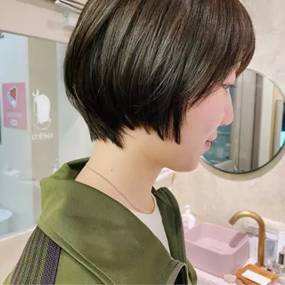 ショート mito🌠似合わせ ヘア\パーマ⸝⸝꙳のヘアスタイル