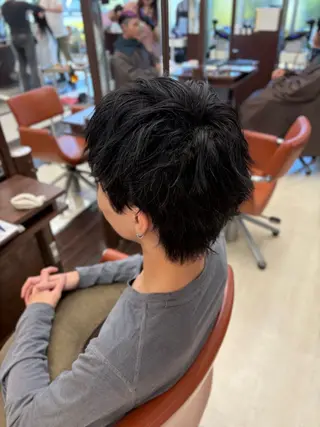 カラー メンズ 🌻トレンドカラー /艶カラー/あい🌻のヘアスタイル