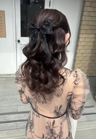 ロング ヘアアレンジ 美髪× ヘアセット✨Araiのヘアスタイル