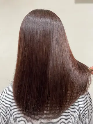 セミロング カラー ヘアアレンジ キッズ ネイル マツエク・マツパ 髪質改善カラー🦋 田村のヘアスタイル
