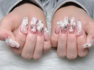 ネイル Sora  Nail 長さ出し専門店のネイルデザイン