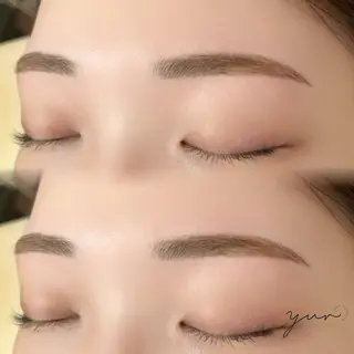 アイブロウ yur西梅田 Hinaのマツエク・マツパデザイン