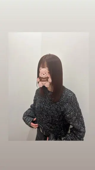 セミロング rim. reinaのヘアスタイル