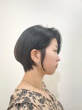 ショート 👑銀座ショート/ 絶壁補正/金子涼👑のヘアスタイル