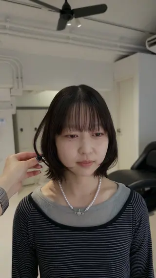 ミディアム カラー naturalカラー / Rukaのヘアスタイル