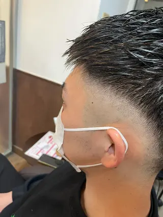 ショート メンズ MATSURI BASE.AWAJIのヘアスタイル