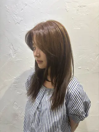 ミディアム 井上 陸のヘアスタイル