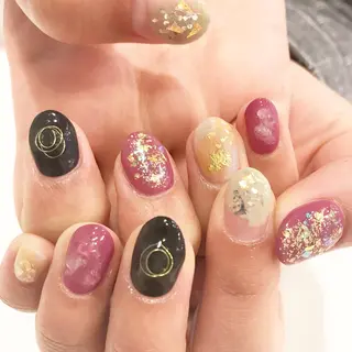 ネイル 板垣 綾乃のネイルデザイン