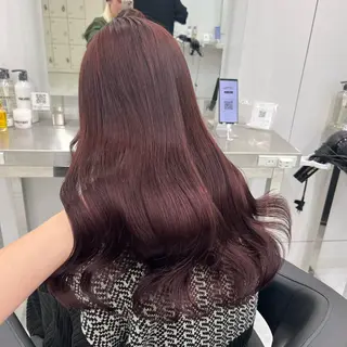 カラー akari🎀🤍 ガーリーstyleのヘアスタイル
