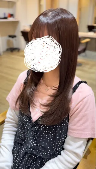 ロング 暖色 /シマダアミのヘアスタイル