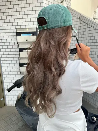 ロング カラー 産休の為お休みです! 小島凜のヘアスタイル