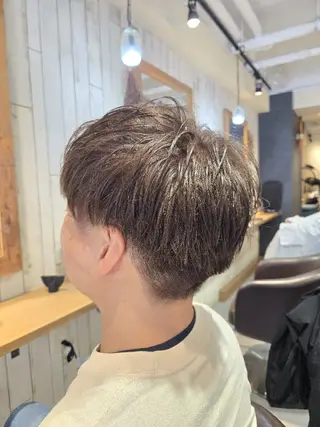 ショート メンズ カラー 野村 果音(カノン)のヘアスタイル
